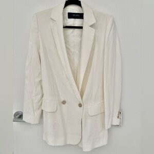 ZARA white blazer